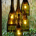 Lámparas de botellas de vino ¡Fáciles de hacer!
