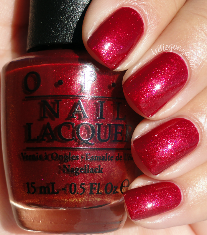 KellieGonzo: OPI Holiday 2014 Gwen Stefani Collection Swatches & Review