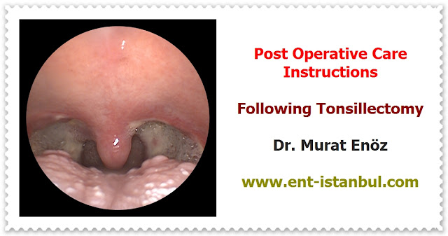 Postoperative Patient Care After Tonsillectomy Operation