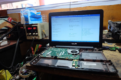 Service Laptop Asus x455yl mati total Service Laptop Asus x455yl mati total