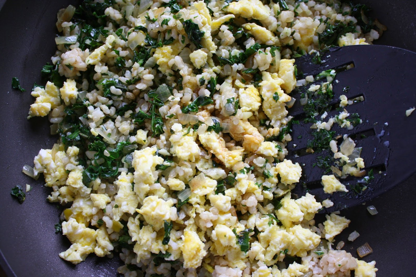 Cooking For A Better Tomorrow: Kale Fried Rice