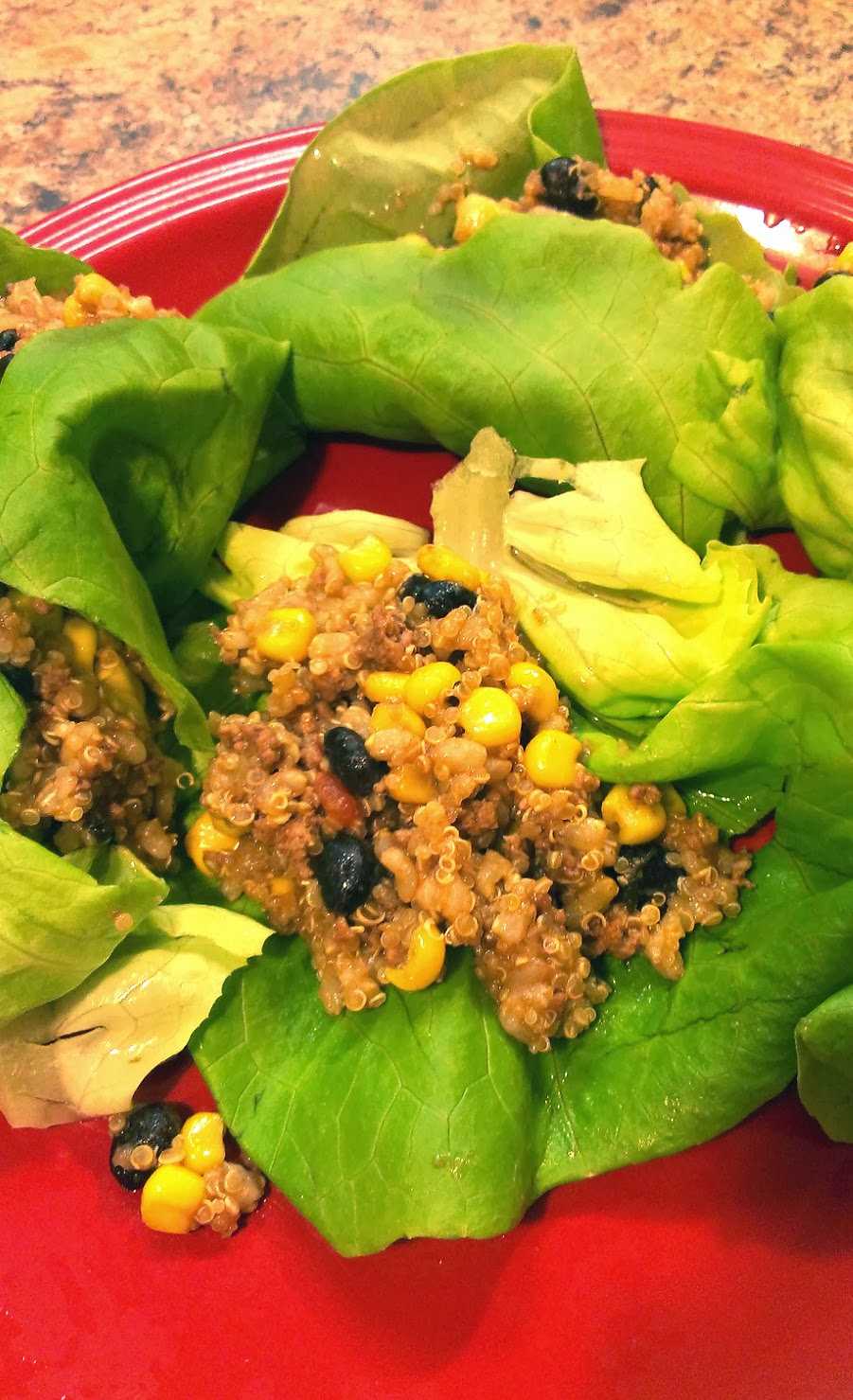 Quick Organic Meals Organic Southwest Quinoa Lettuce Wraps
