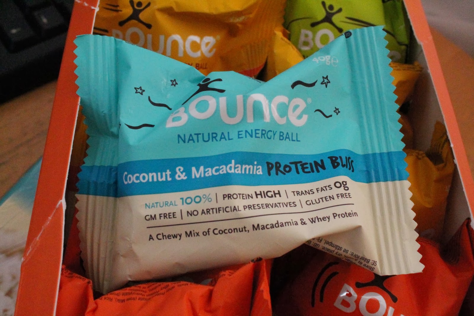 xxx The Trendy Nutritionist xxx TTN Reviews Bounce® Natural Energy Balls