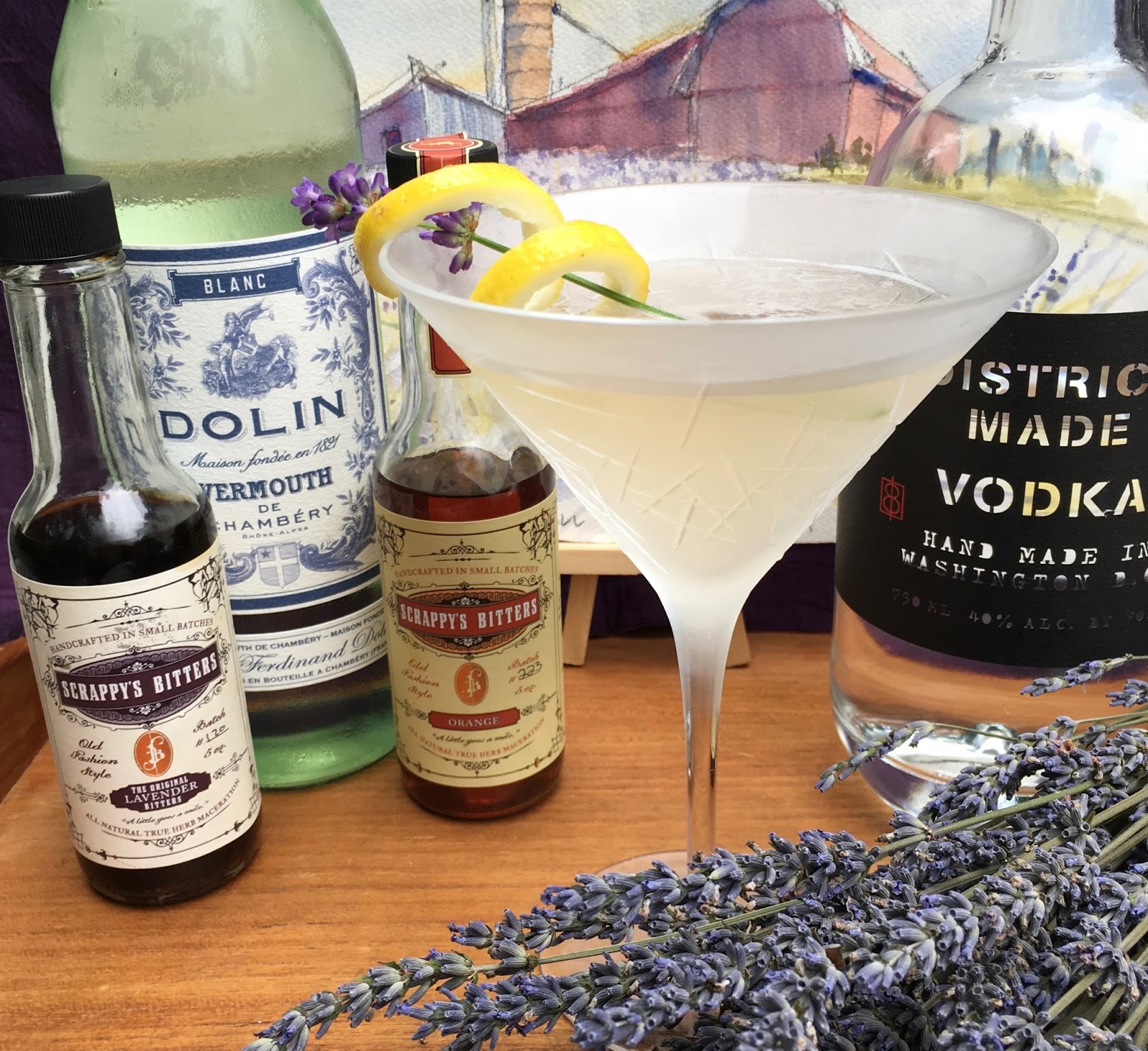Lavender Martini