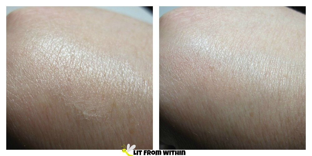 Cover F/X Illuminating Primer on my skin