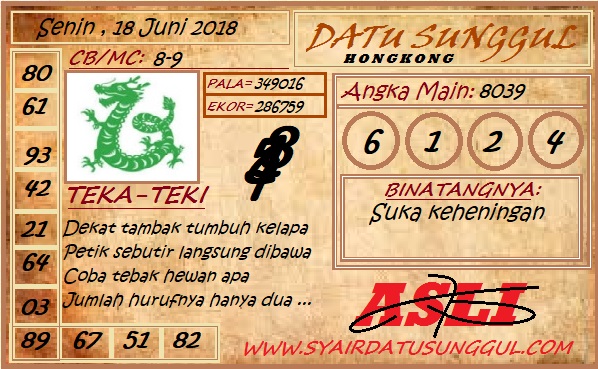daftar keluar togel kuda lari