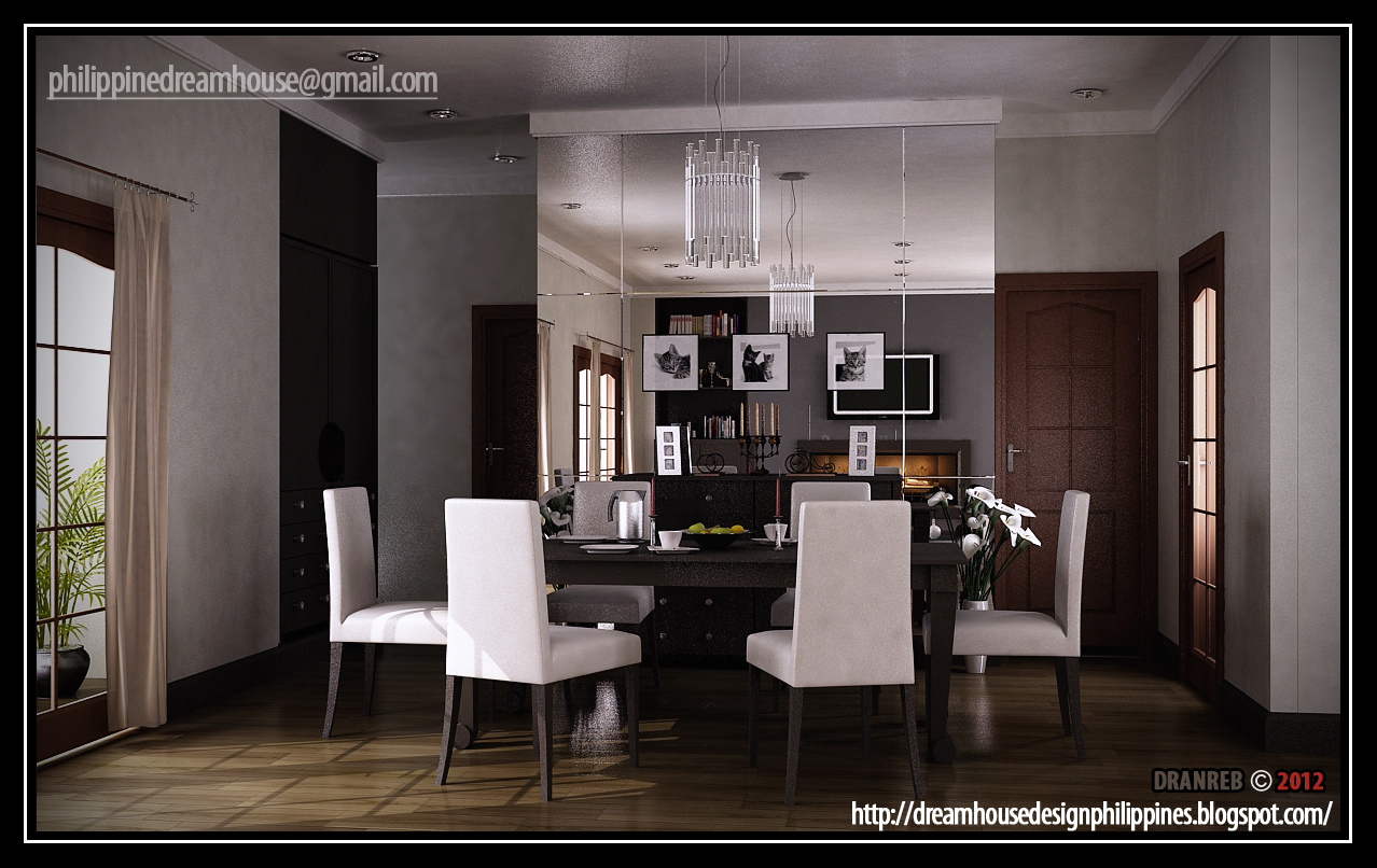 Philippine Dream House Design Living Dining Room
