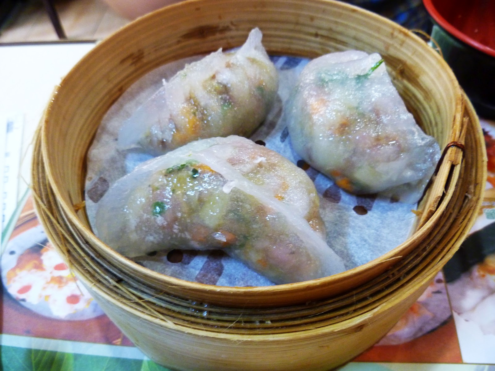 steamed dumplings