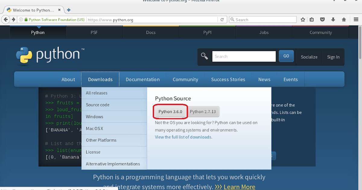 Stream of Consciousness: Python / Linux / VMware 3: Installing Python 3.6