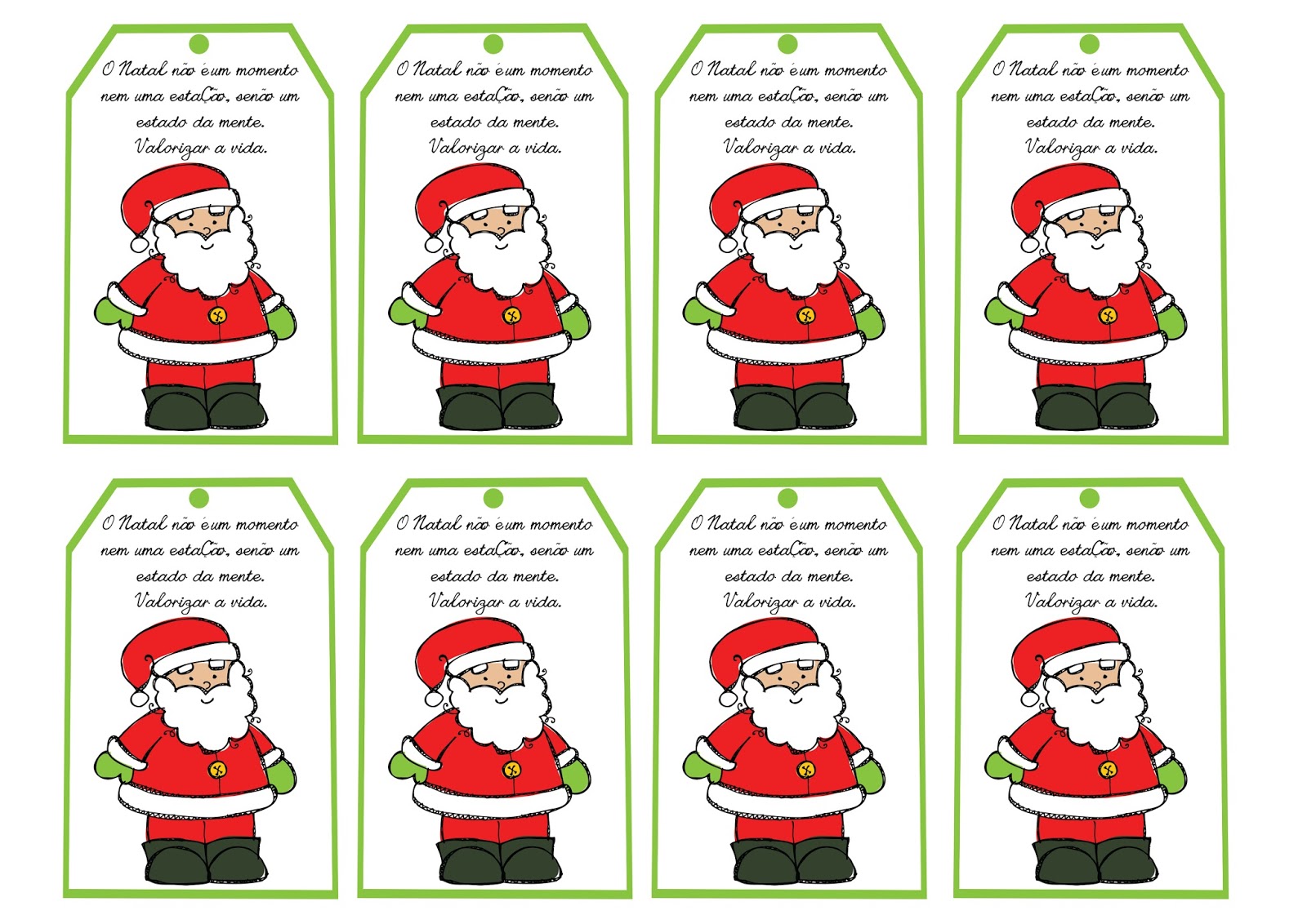 Imagem de cartões de Natal personalizados