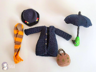 amigurumi Mary Poppins Free Crochet Pattern
