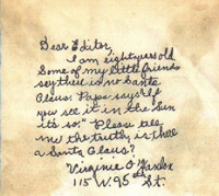 Virginias Originalbrief