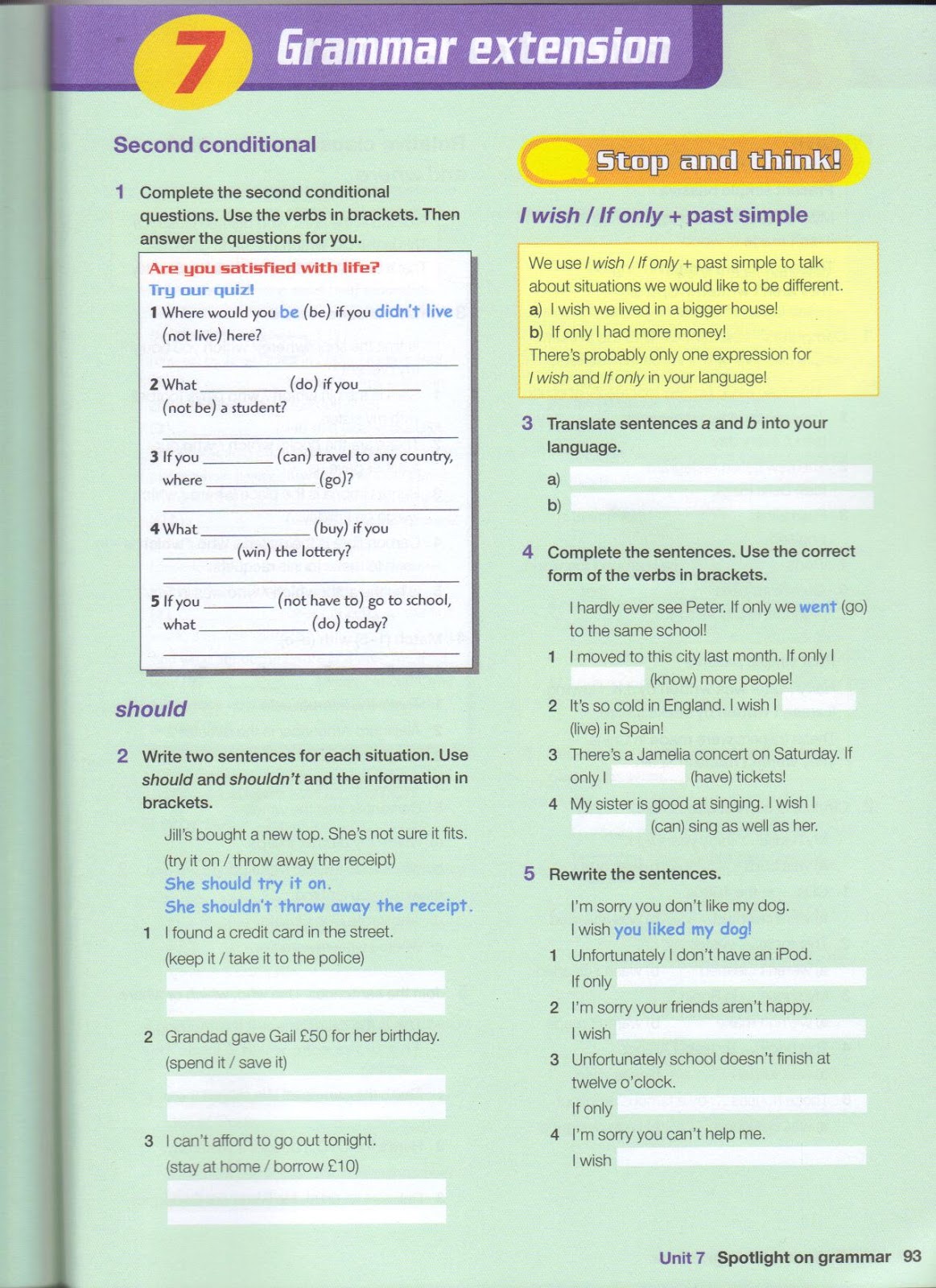 worksheets-for-4th-eso-english-4u