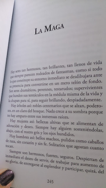 Fragmento La Maga y otros cuentos crueles Elia Barceló (Cazador de ratas editorial)