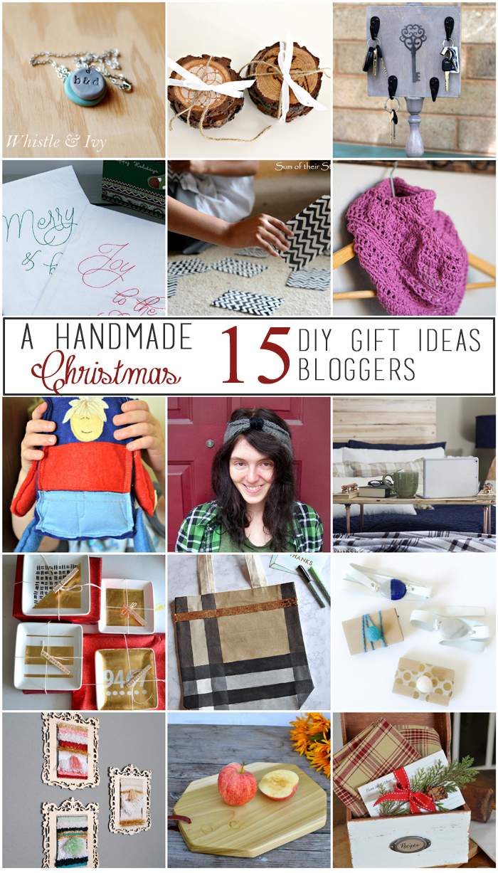 A Handmade Christmas- 15 DIY Holiday Gift Ideas