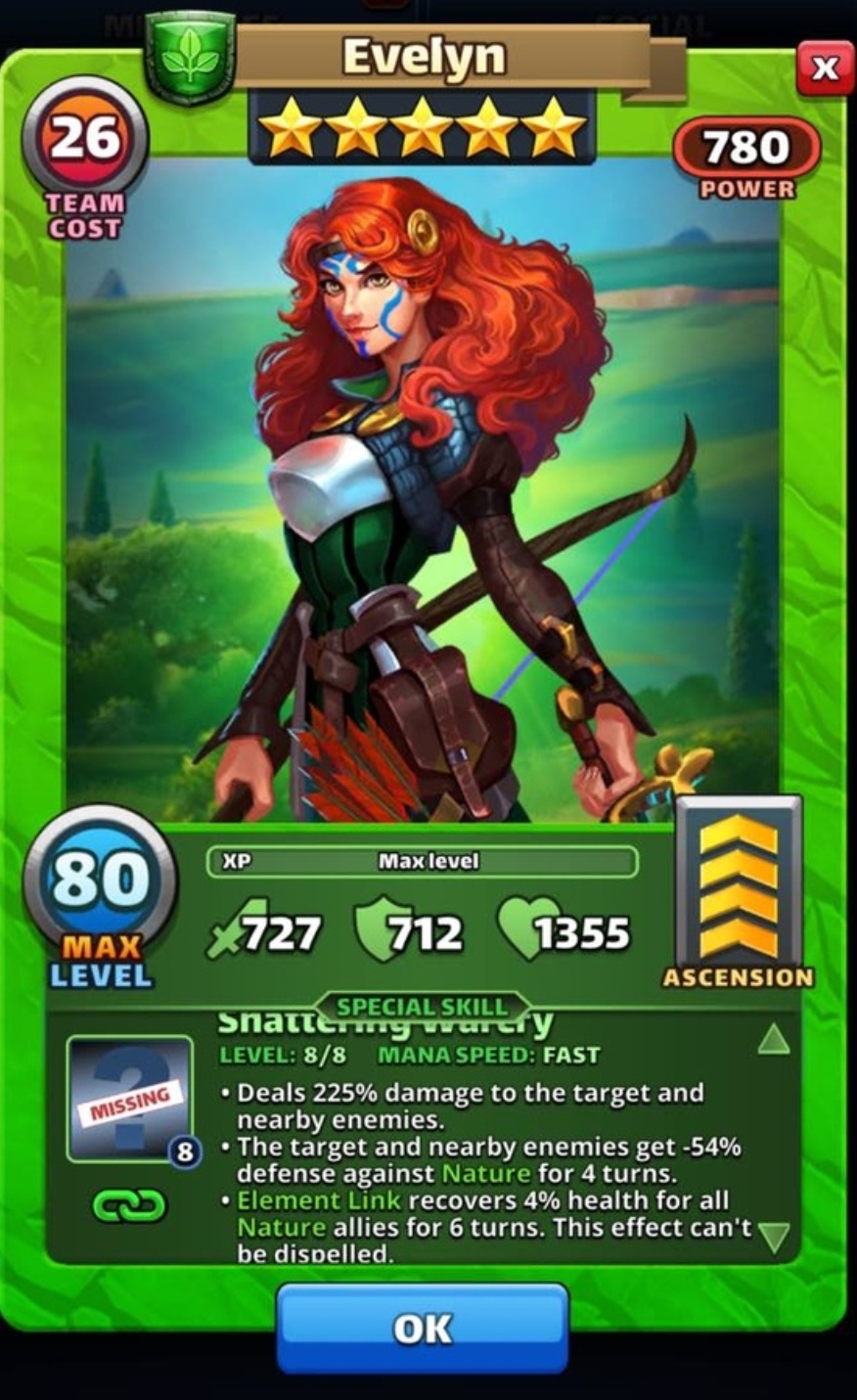 Poradnik Empire Puzzle Bohaterowie LISTOPADA i GRUDNIA