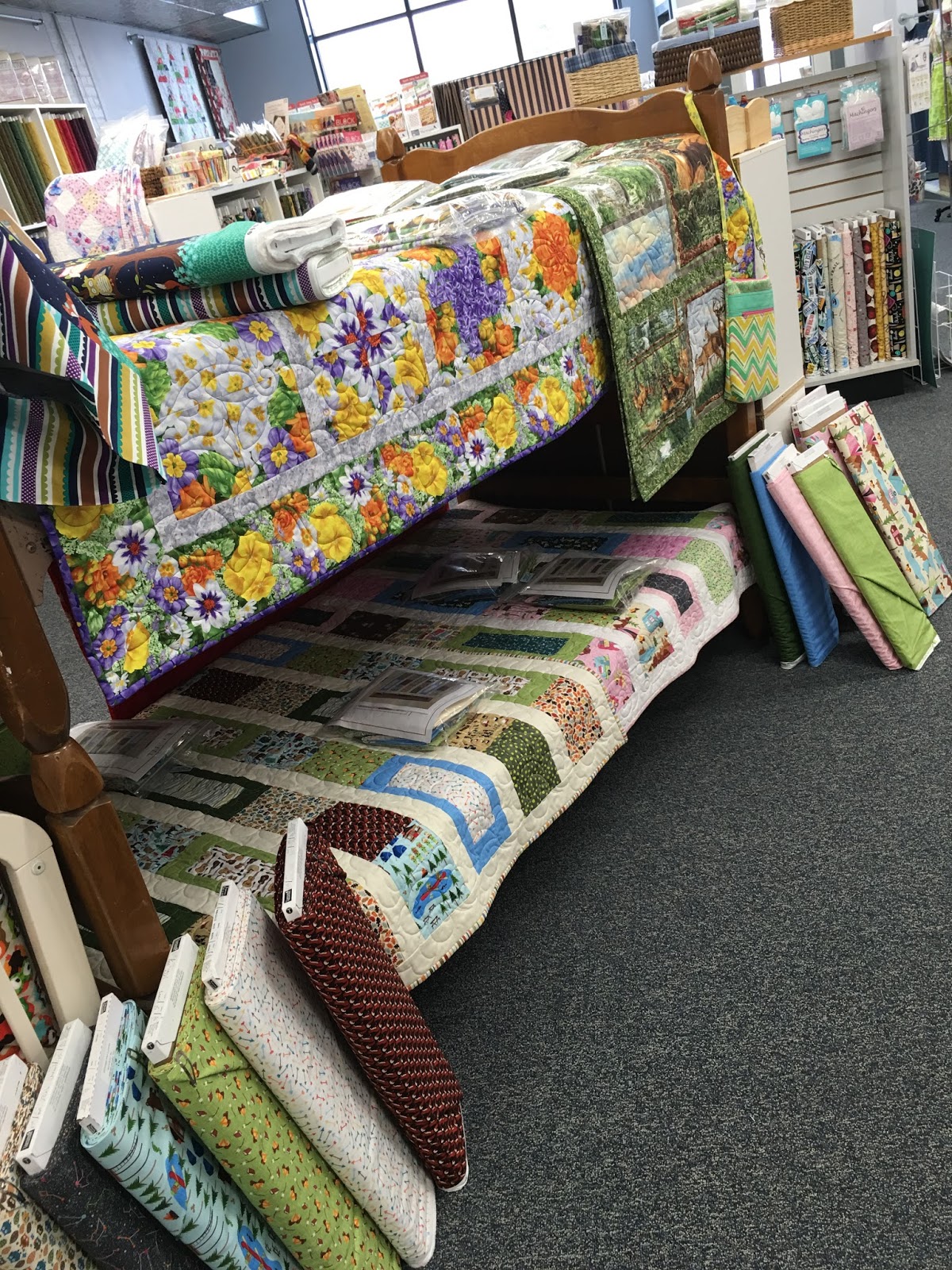 Carried Away Quilting My local quilt shop Quilts on Broadway