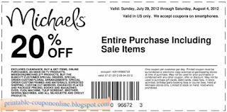 Free Printable Michaels Coupons Free Printable Michaels Coupons