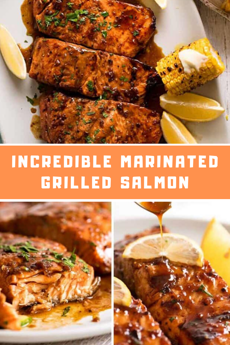 Incredible Marinated Grilled Salmon
