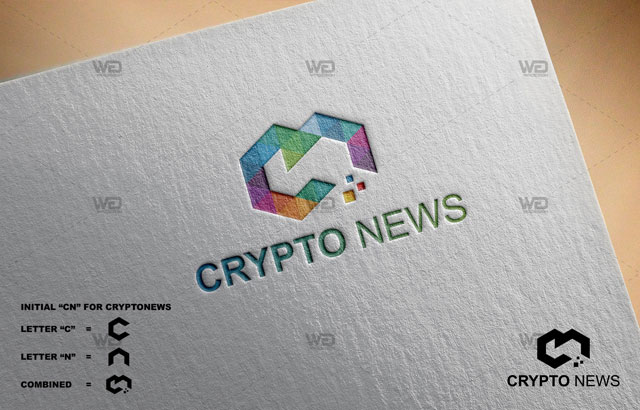 CRYPTO NEWS ID Logo Branding - WaDesiGh Logo Template