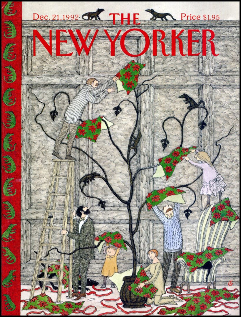 New Yorker Christmas Covers PirateDay