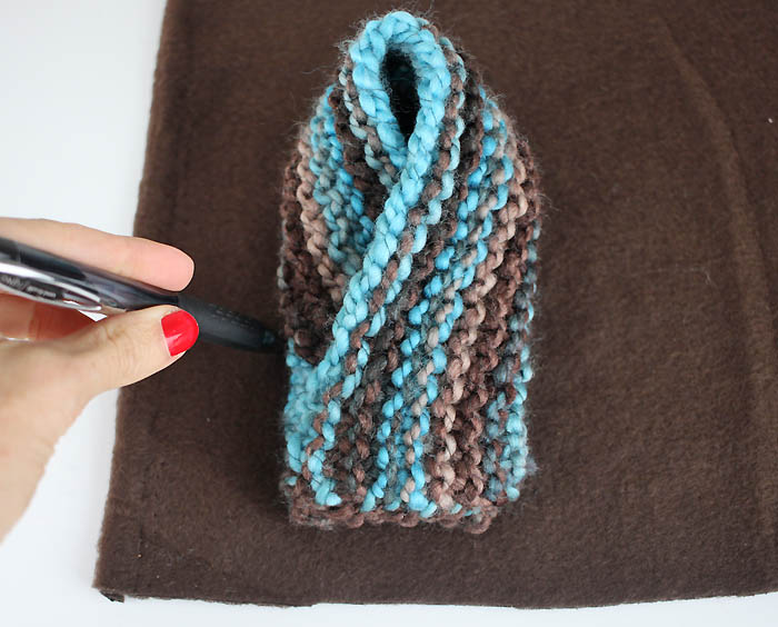 How to Make and Attach Non Slip Soles to Knit Slippers - Gina Michele