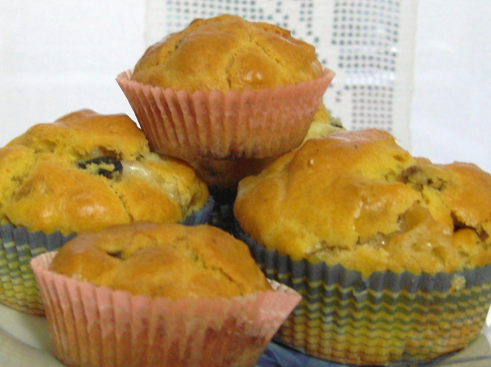 la cuoca di casa: Muffins alle melanzane e pecorino fresco