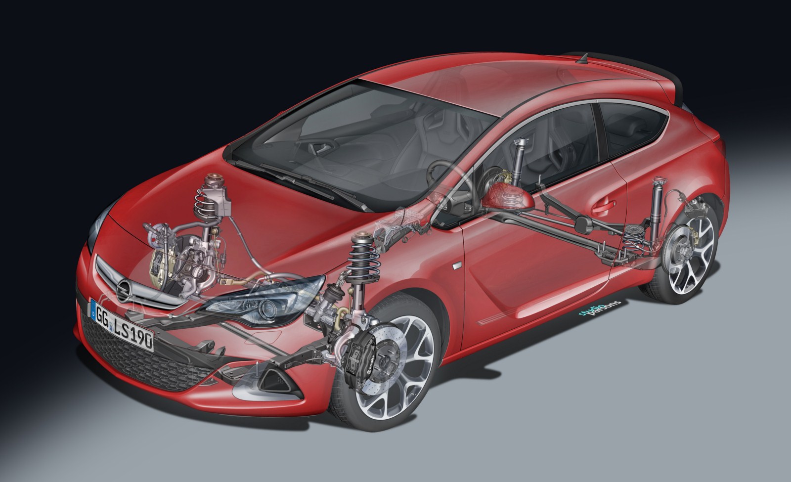 Riwal888 - Blog: New Opel Astra J OPC - Exclusive High Performance chassis  for closer road contact
