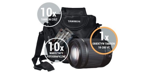 Wygraj obiektyw TAMRON 18-200 VC Konkurs