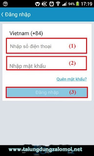 Hướng dẫn cách vào phòng chát zalo