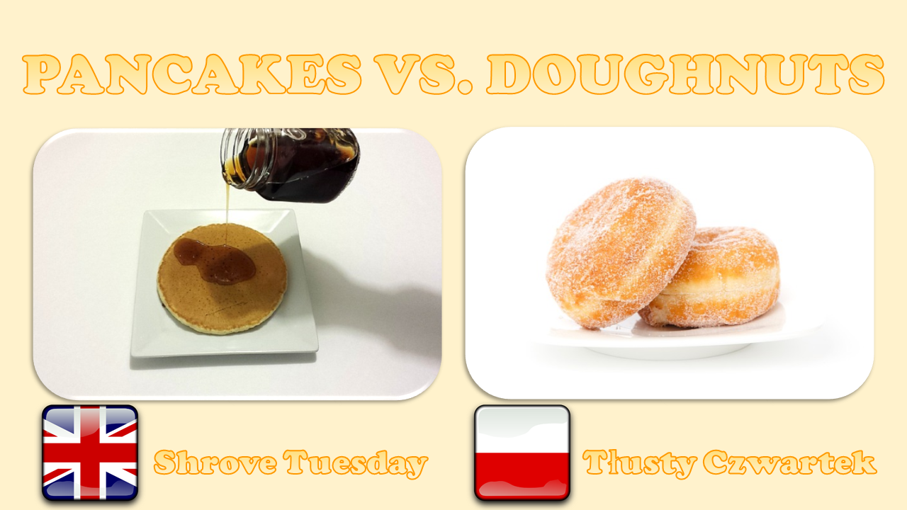 Pancakes vs. doughnuts Your English Fairy