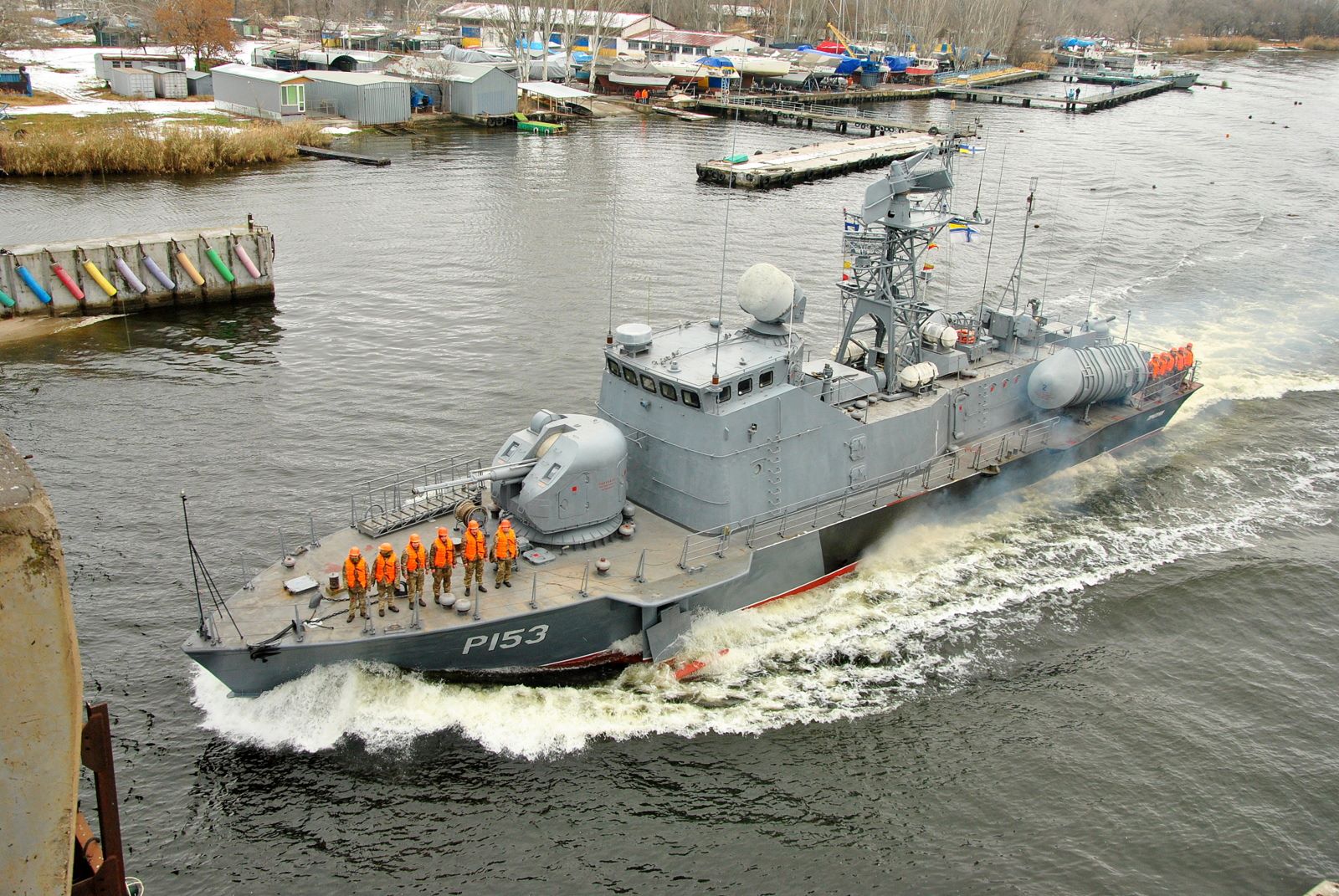 Ракетний катер ВМСУ «Прилуки» вийшов з ремонту