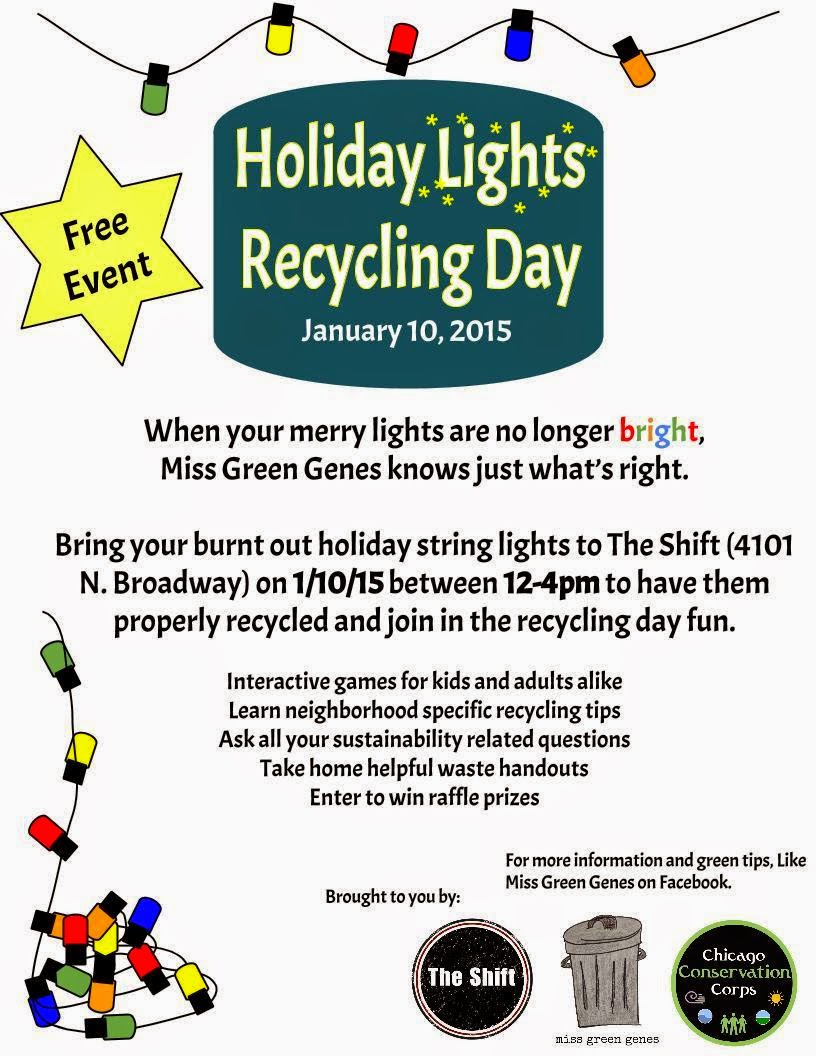 Uptown Update Recycle Your Burnt Out Holiday Lights At "The Shift"