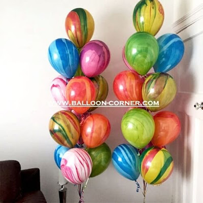 Marble  Balloons / Balon Marmer