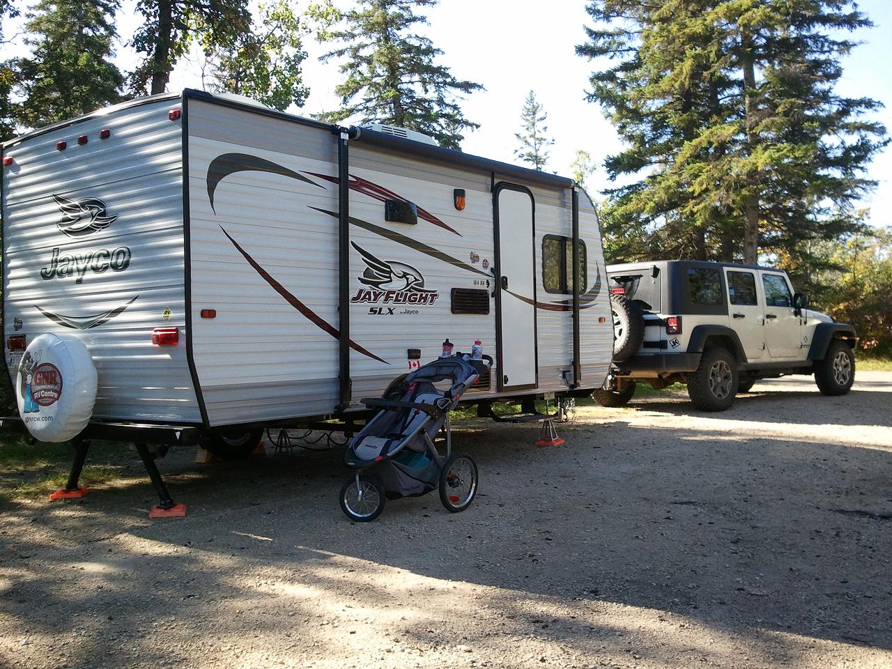  Open Roads Forum: Which size RV to tow Jeep Wrangler on trailer?