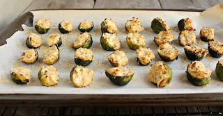 Cheese Stuffed Brussels Sprouts
