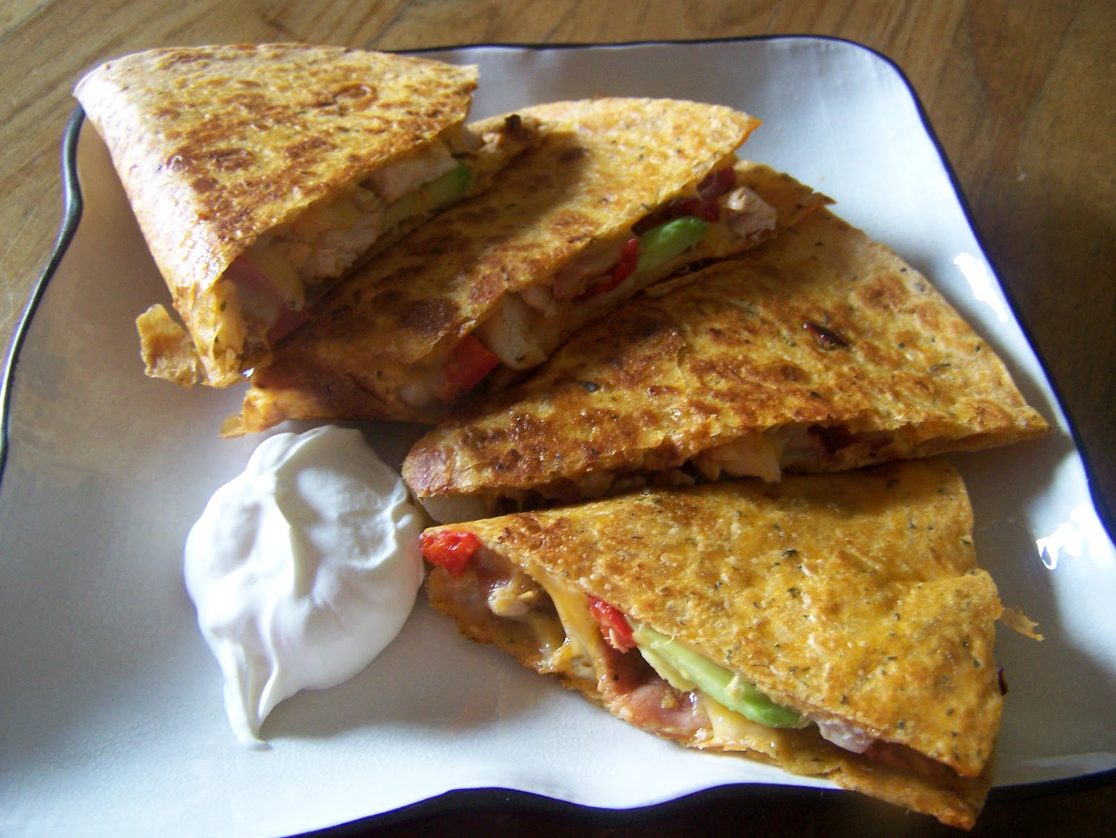 Mango Chipotle Chicken Quesadilla