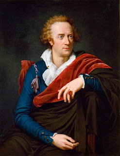 A painting by Francois-Xavier Fabre of Alfieri,  property of the High Museum of Art in Atlanta