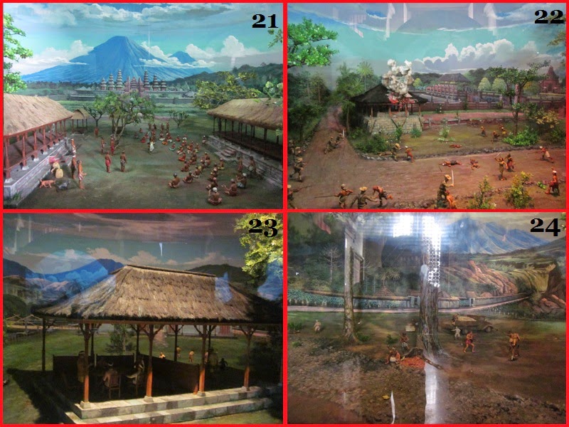 Diorama ke 21-24 Di Museum Bajra Sandi