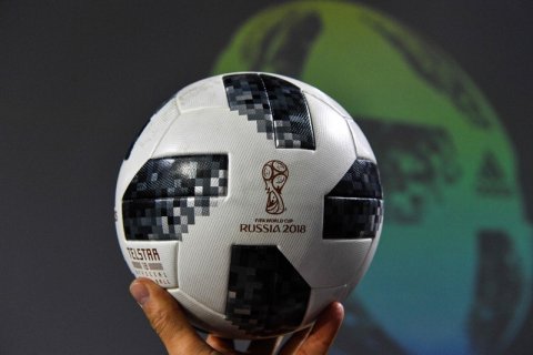 adidas Copa do Mundo Oficial 2018 Telstar, Bola Oficial, Branco, Tamanho 5