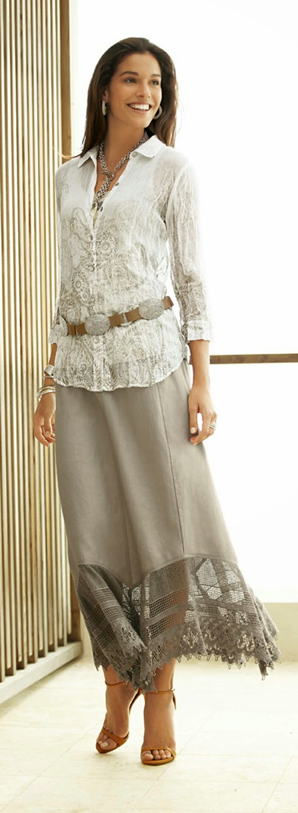 cute summer maxi skirts