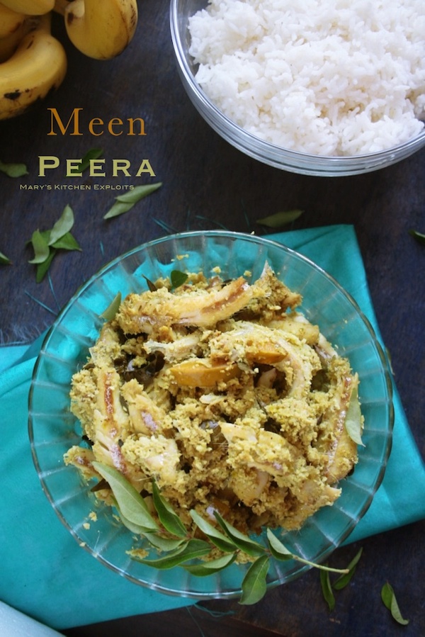 how to make Meen Peera Pattichathu | Kerala Style Fish Peera