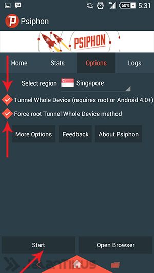 Cara Internet Gratis di Android Dengan Aplikasi Psiphon Cara Internet Gratis di Android Dengan Aplikasi Psiphon