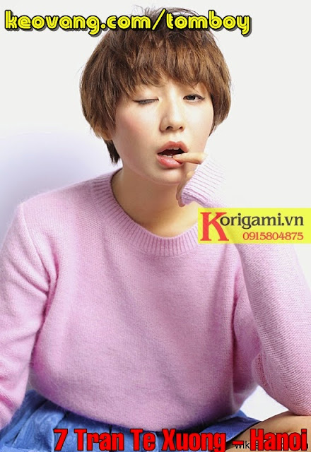 KIỂU TÓC NGẮN TOMBOY ĐẸP DÀNH CHO GƯƠNG MẶT TRÒN MŨM MĨM