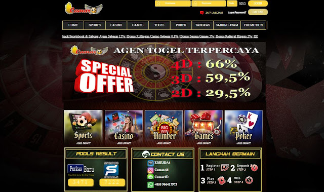 Mengenal Bandar Togel Online Camar4d Mengenal Bandar Togel Online Camar4d