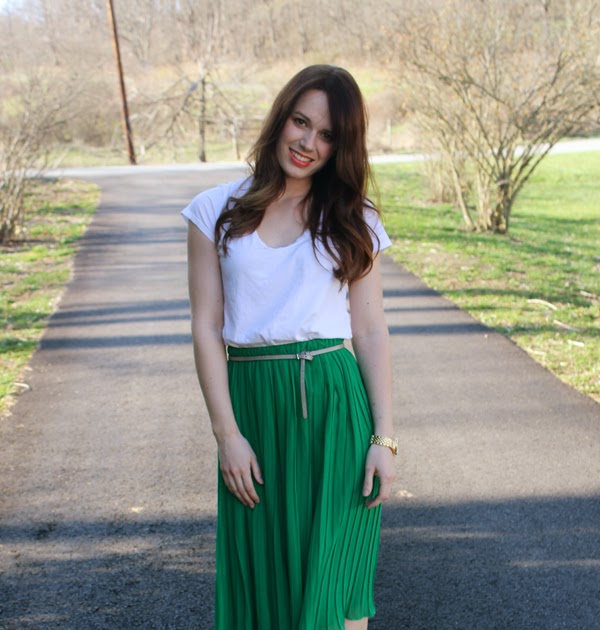 The Forge: {style files} a pleated skirt