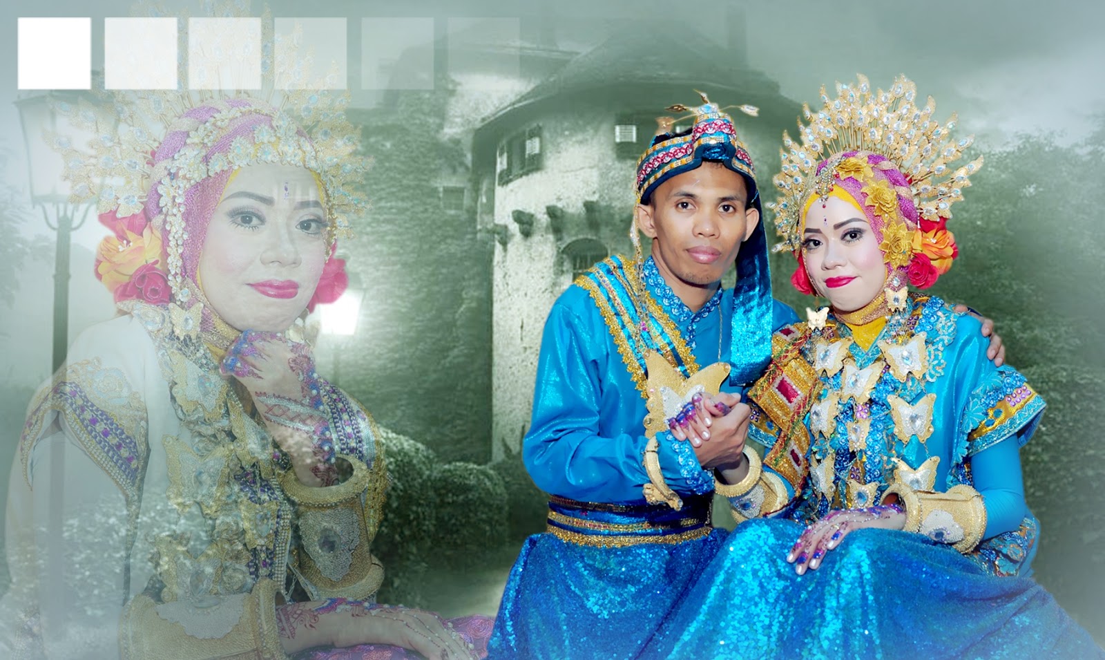 pengantin adat bugis makkinenre