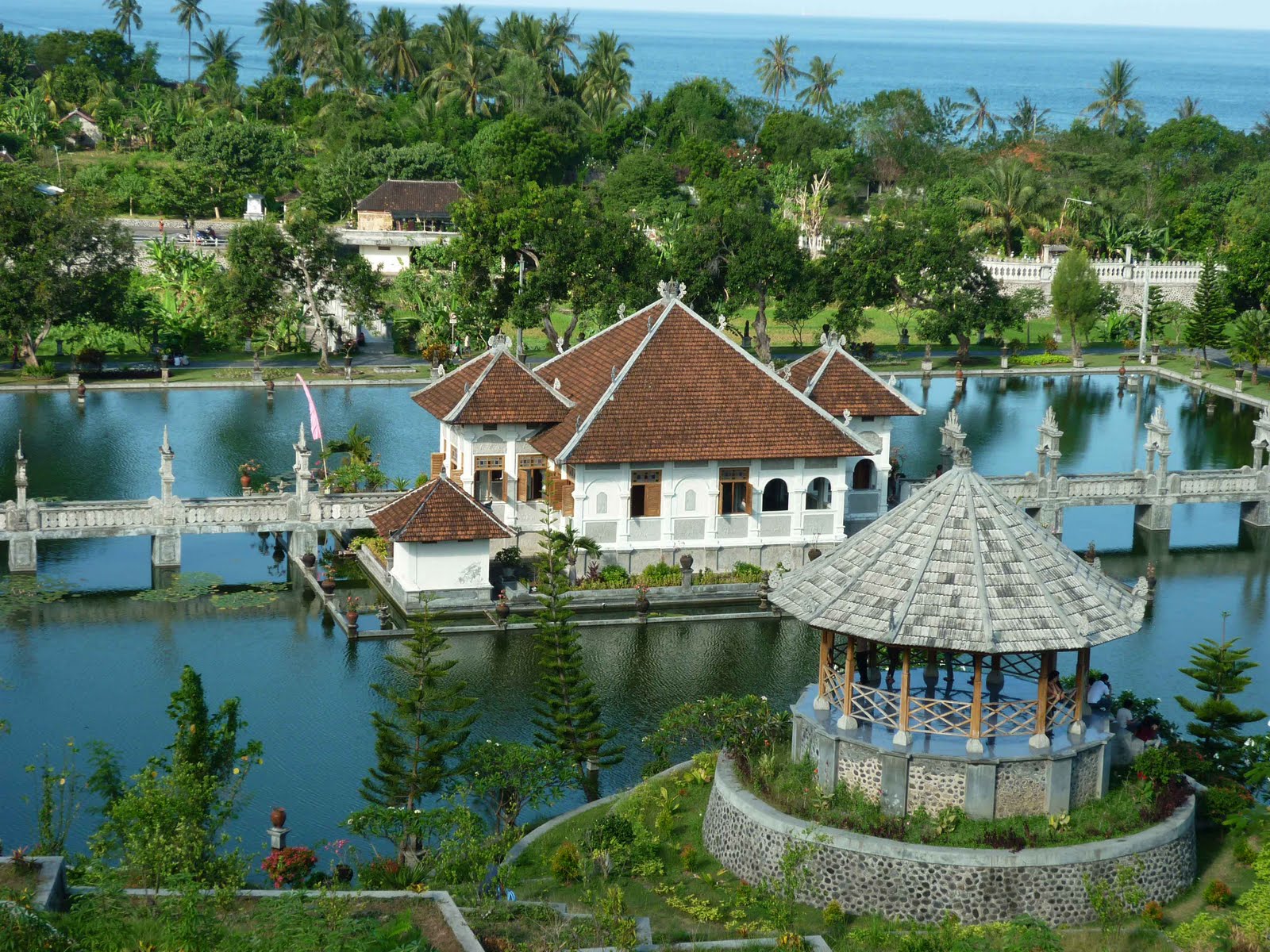 Bali Tourism Taman  Ujung  the water  palace  