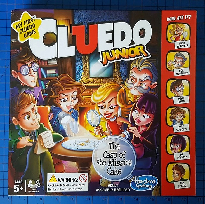 The Brick Castle: Hasbro Cluedo Junior Board Game (age 5+) Review