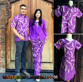 Model Baju Batik Couple Remaja Atasan